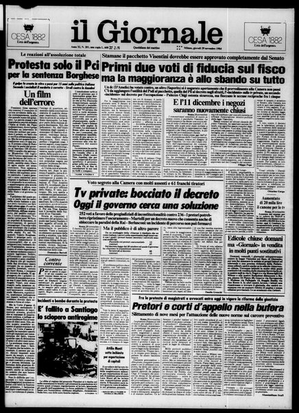 Il giornale : quotidiano del mattino